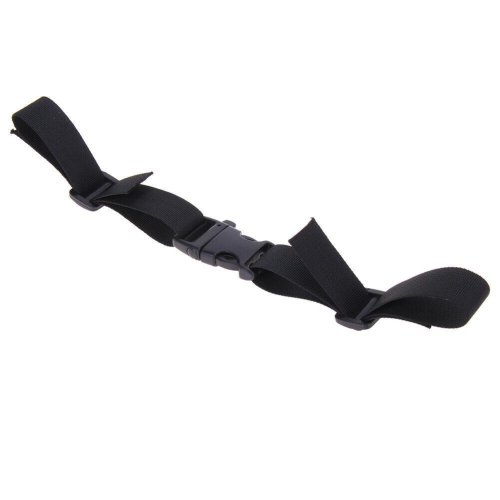 Adjustable Nylon Webbing Sternum Strap Backpack Chest Harness with Whistle