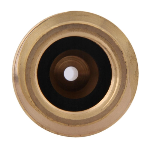 Converts Propane LP TANK POL Service Valve to QCC Outlet Brass Adapter