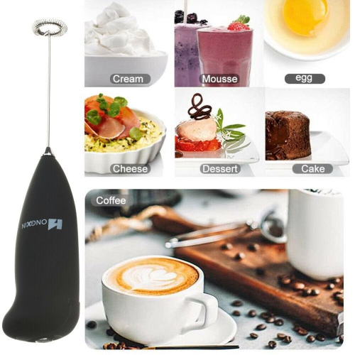 Handheld Electric Egg Beater Milk Drink Coffee Frother Foamer Whisk Mixer