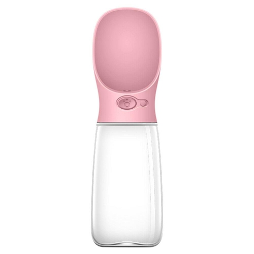 550ML Portable Pet Water Cup Outdoor Handheld Dog Feeder Water Bottle Bowl