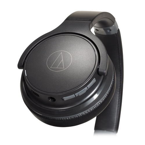 Casque d'écoute à isolation sonore Bluetooth ATH-S220BT d'Audio Technica - Noir