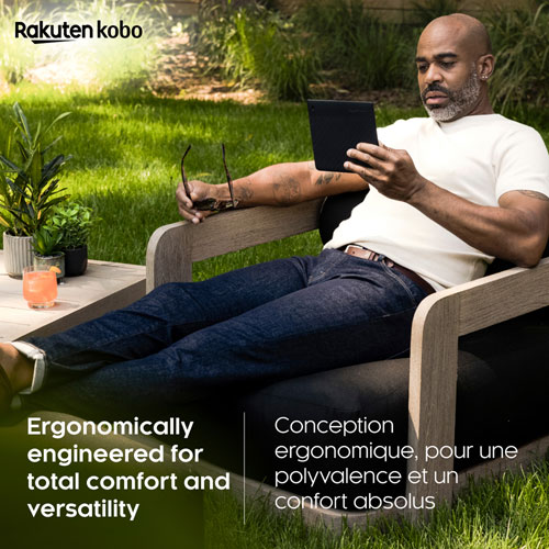 Kobo Sage HD 8" Digital eReader with Touchscreen - Black