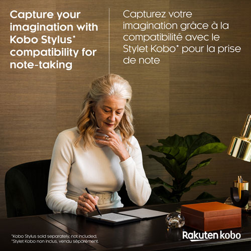 Kobo Sage HD 8" Digital eReader with Touchscreen - Black