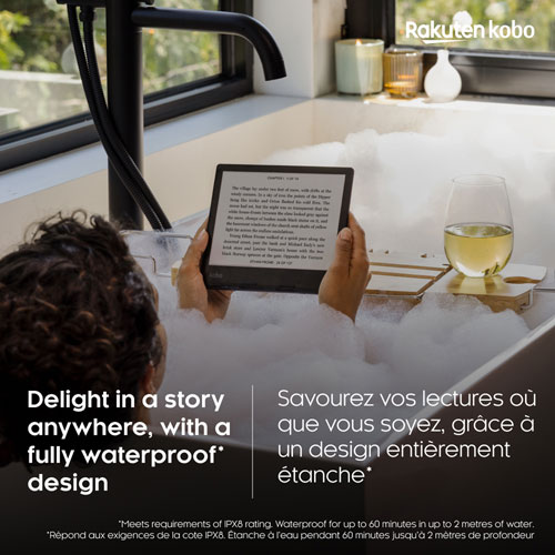 Kobo Sage HD 8" Digital eReader with Touchscreen - Black