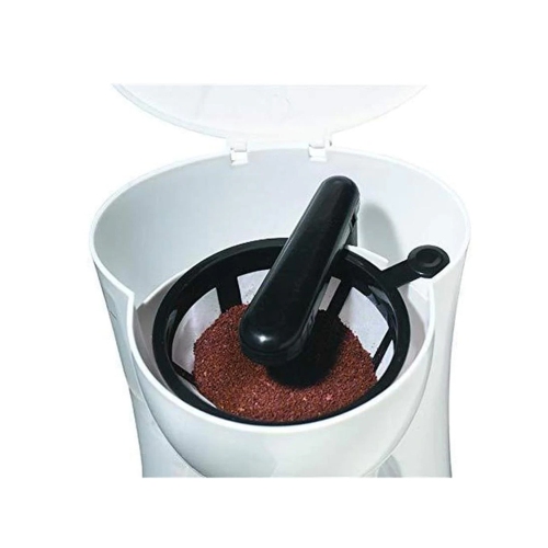 Salton Essentials - Cafetière 1 Tasse Compact avec Filtre Permanent, Blanc