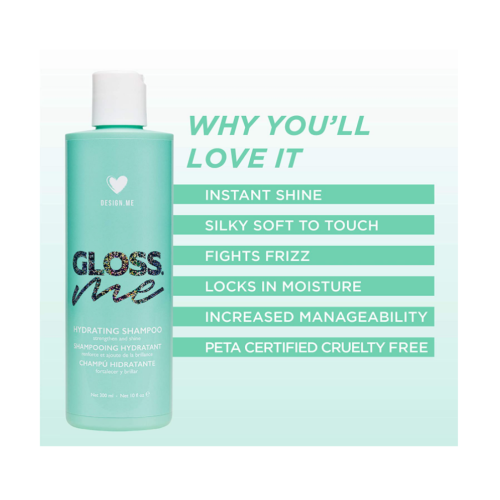 Design.ME Gloss.Me Hydrating Shampoo - 1L