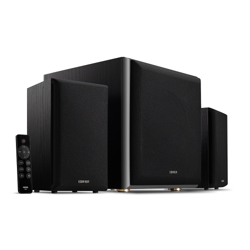 Edifier M601DB Multimedia Speaker with Wireless Subwoofer, Black