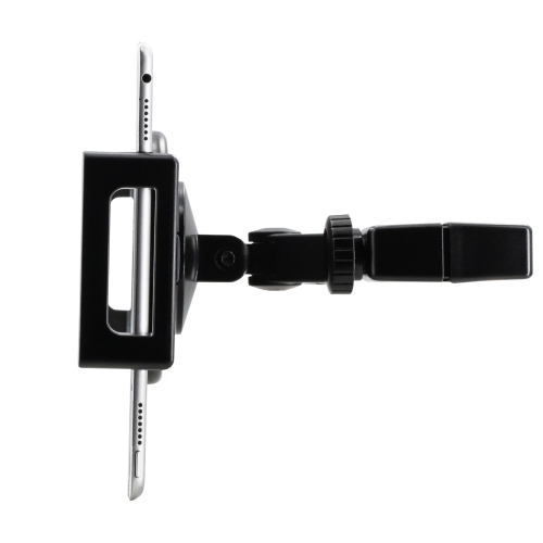 CTA Digital Universal Tablet Headrest Mount with 360-degree Rotation for 17.8-cm to 35.6-cm (14-in) Tablets - Black
