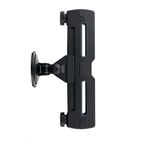 CTA Digital Universal Tablet Headrest Mount with 360-degree Rotation for 17.8-cm to 35.6-cm (14-in) Tablets - Black
