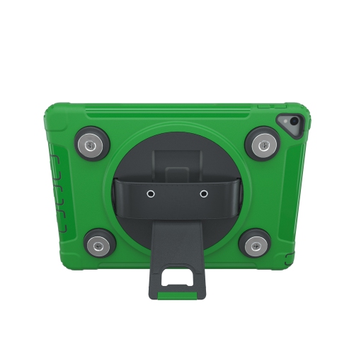 CTA Digital Magnetic Splash-Proof Case with Metal Mounting Plates for iPad 7th and 8th Gen 10.2-in, iPad Air 3 and iPad Pro 10.5-in - Green