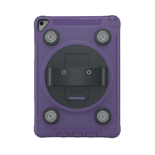 CTA Digital Magnetic Splash-Proof Case with Metal Mounting Plates for iPad 7th and 8th Gen 10.2-in, iPad Air 3 and iPad Pro 10.5-in - Purple