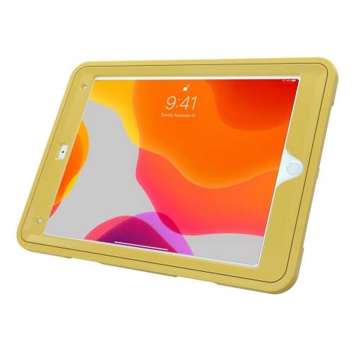 CTA Digital Protective Case with Built-in 360-degree Rotatable Grip Kickstand for iPad 7th and 8th Gen 10.2-in, iPad Air 3 and iPad Pro 10.5-in -