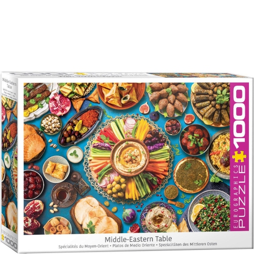 EUROGRAPHICS  1000 Piece Puzzle (Middle Eastern Table)
