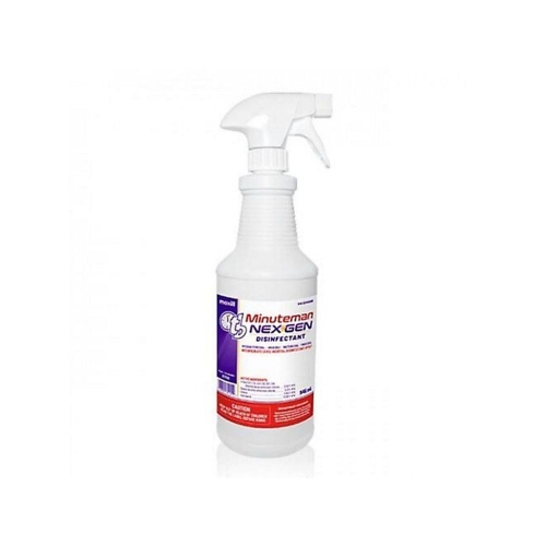 tb Minuteman - Nexgen 946ml Spray Bottle Hospital Grade Disinfectant Health Canada Approved No Returns PPE
