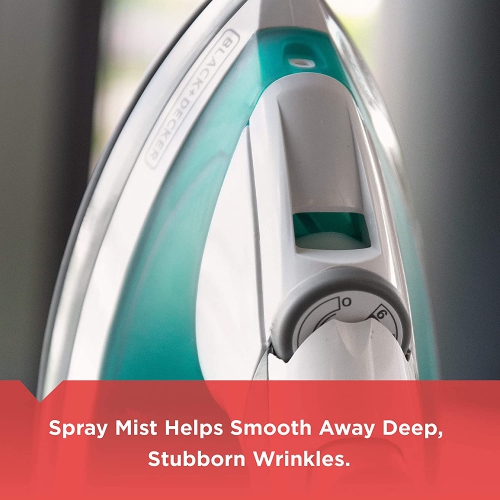 BLACK+DECKER - Light 'N Easy 1200 Watt Iron , Teal