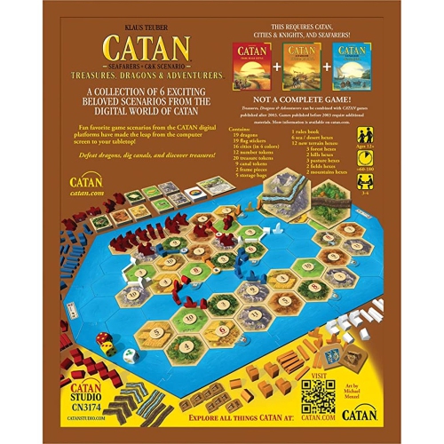 Catan Treasures, Dragons And Adventures