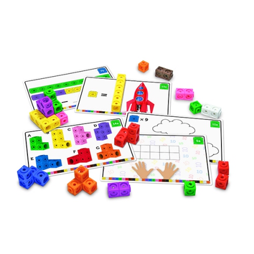 LEARNING RESOURCES  - Mathlink Cubes-Early Math Starter Whether used at home or in the classroom, this mathlink cube set is an invaluable tool for engaging and interactive math learning