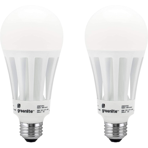 Greenlite ampoules DEL A23 29W 5000K paquet de 2 Best Buy Canada