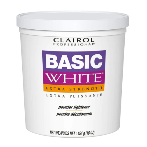CLAIROL  Basic Extra-Strength Powder Lightener, 16OZ Tub In White