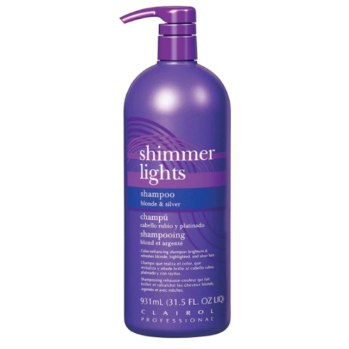 Clairol Shimmer Lights Shampoo, Blonde & Silver, 31.5oz
