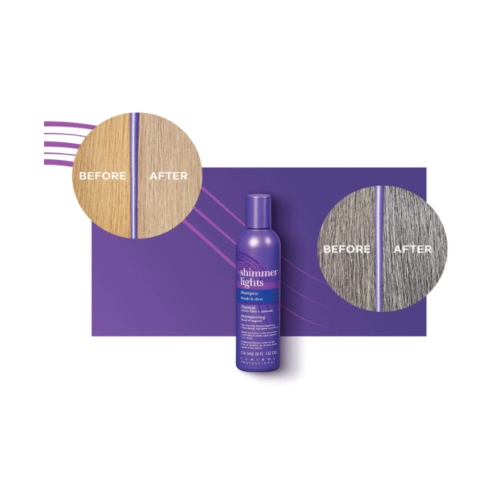 Clairol Shimmer Lights Shampoo, Blonde & Silver, 8oz