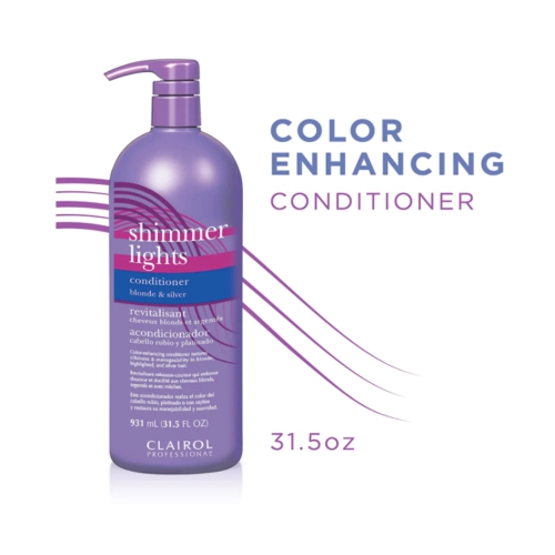 Clairol Shimmer Lights Conditioner, Blonde & Silver, 31.5oz