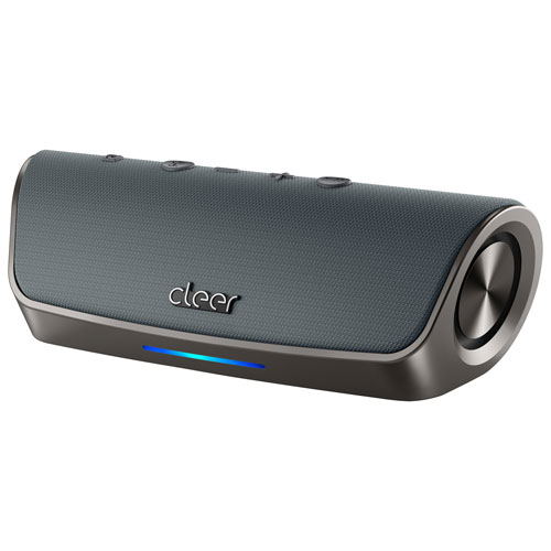 Cleer Audio Stage Splashproof Bluetooth Wireless Speaker with Amazon Alexa - Grey