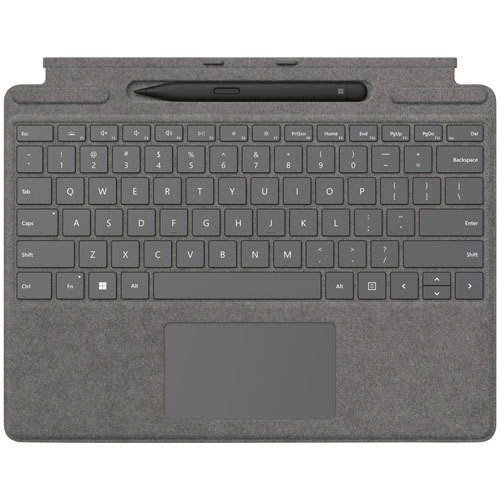 Microsoft Surface Pro Signature Keyboard with Slim Pen 2 - Platinum - English