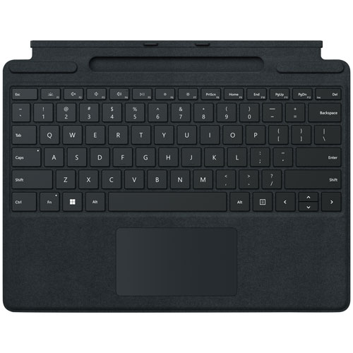 Microsoft Surface Pro Signature Keyboard - Black - English