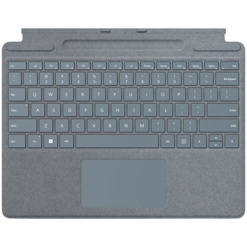 Microsoft Surface Pro Signature Keyboard - Ice Blue - English