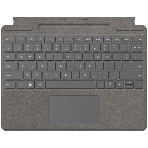 Microsoft Surface Pro Signature Keyboard - Platinum - English