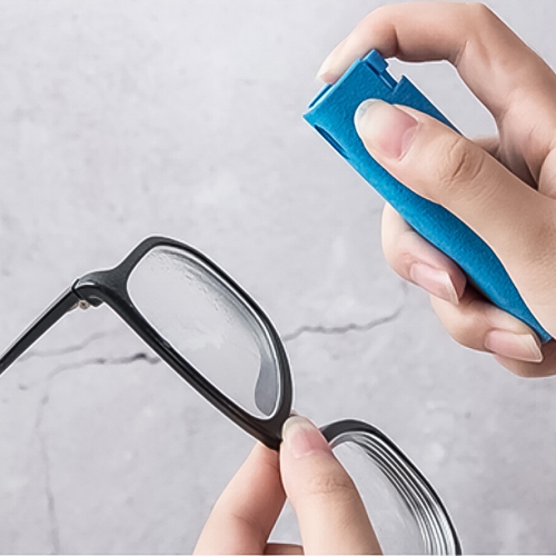 Screen Cleaner - Spray + Microfiber Body + 2X Refills - Innovative Cleaning Solution - On The Go Screen Cleaner - Blue - TRX-SCB-01