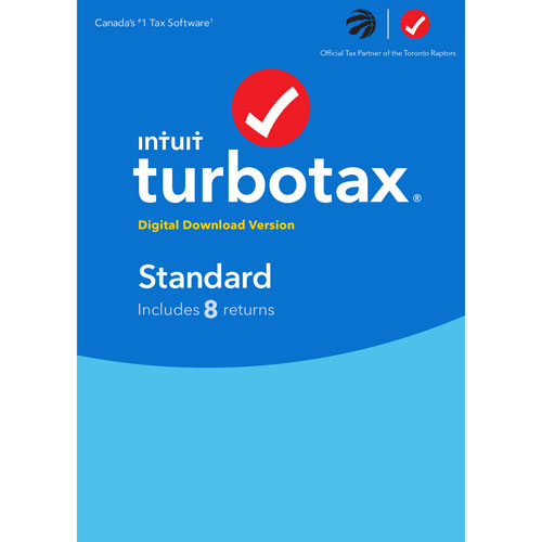 TurboTax Standard 2021 - 8 déclarations - Anglais - Téléchargement numérique