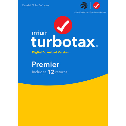 TurboTax Premier 2021 - 12 déclarations - Anglais - Téléchargement numérique