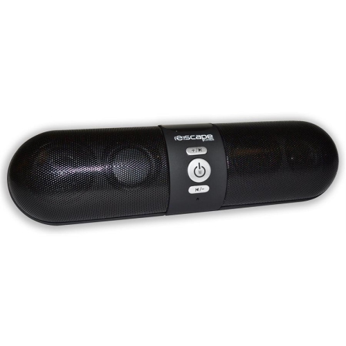 Escape - Set of One Stereo Bluetooth Speaker and One Bluetooth Headset, Black