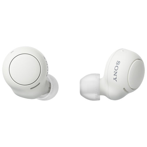 Sony WF-C500 In-Ear Sound Isolating Truly Wireless Headphones - White