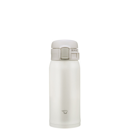 Tasse en acier inoxydable, 12 oz, blanc