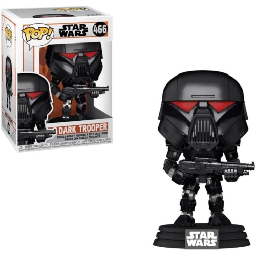 Pop Star Wars The Mandalorian 3.75 Inch Action Figure - Dark Trooper #466