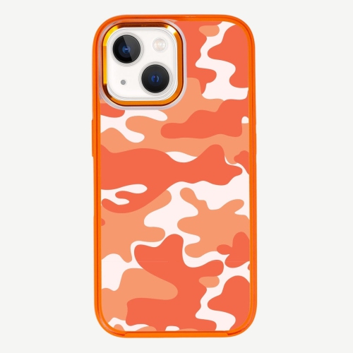 CASECO  Magsafe Iphone 14 Camo Case In Orange