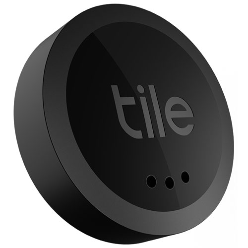 Tile Sticker Bluetooth Item Tracker - Black