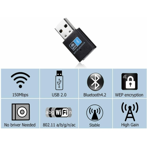 300Mbps Wireless USB Wifi Adapter for Desktops Laptops Windows 802.11 n/g/b