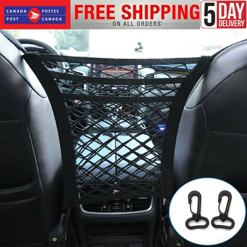 Car Mesh Organizer 3-Layer Dog Net for Car Between Seats Barrier SUV Car Truck