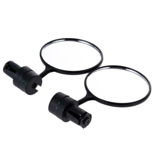 2PCs Cycling Bike Bicycle Handlebar Flexible Safe Rear View Rearview Mirror