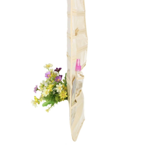 80 Pocket Jewelry Hanging Storage Organizer Holder Earring Bag