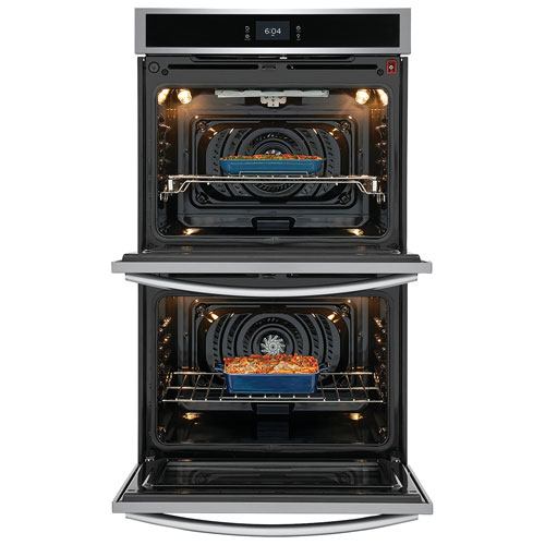 Frigidaire Gallery 30" 10.6 Cu. Ft. Double Electric Wall Oven (GCWD3067AF) - Stainless