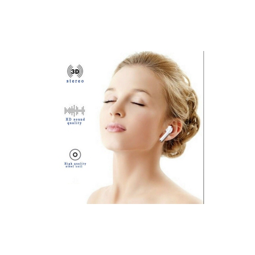 TWS Écouteurs Bluetooth 5.0 avec son stéréo HD Contrôle tactile Appairage automatique pour Android/iOS Casque de travail et de sport avec étanchéité