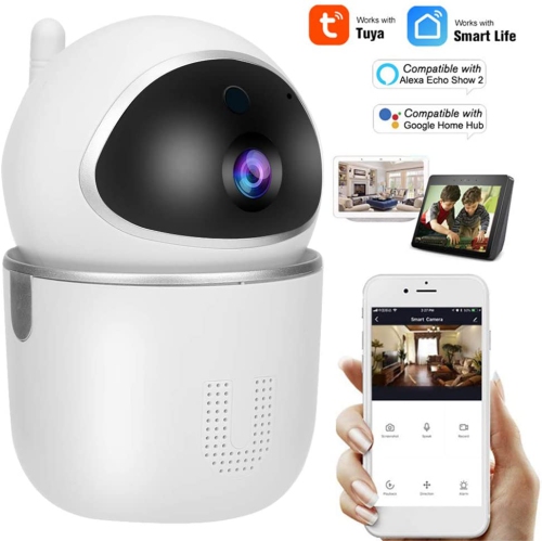 1080P HD IP Camera Smart WiFi Home Security Camera Surveilance Camera with PIR Motion Detection Home Security