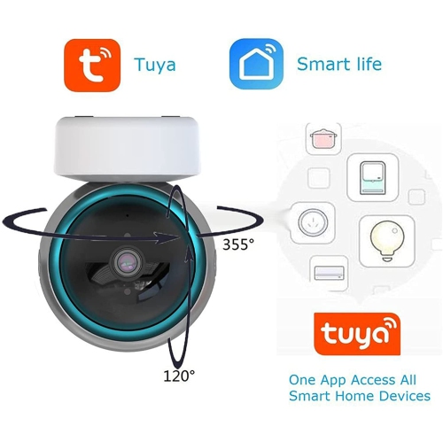Full HD 1080P Tuya IP Camera 2MP Wireless WiFi Mini CCTV Auto Tracking Baby Monitor Indoor Home Security Surveillance Camera