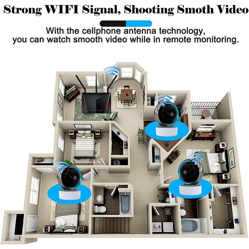 Full HD 1080P Tuya IP Camera 2MP Wireless WiFi Mini CCTV Auto Tracking Baby Monitor Indoor Home Security Surveillance Camera