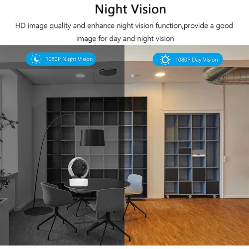 Full HD 1080P Tuya IP Camera 2MP Wireless WiFi Mini CCTV Auto Tracking Baby Monitor Indoor Home Security Surveillance Camera